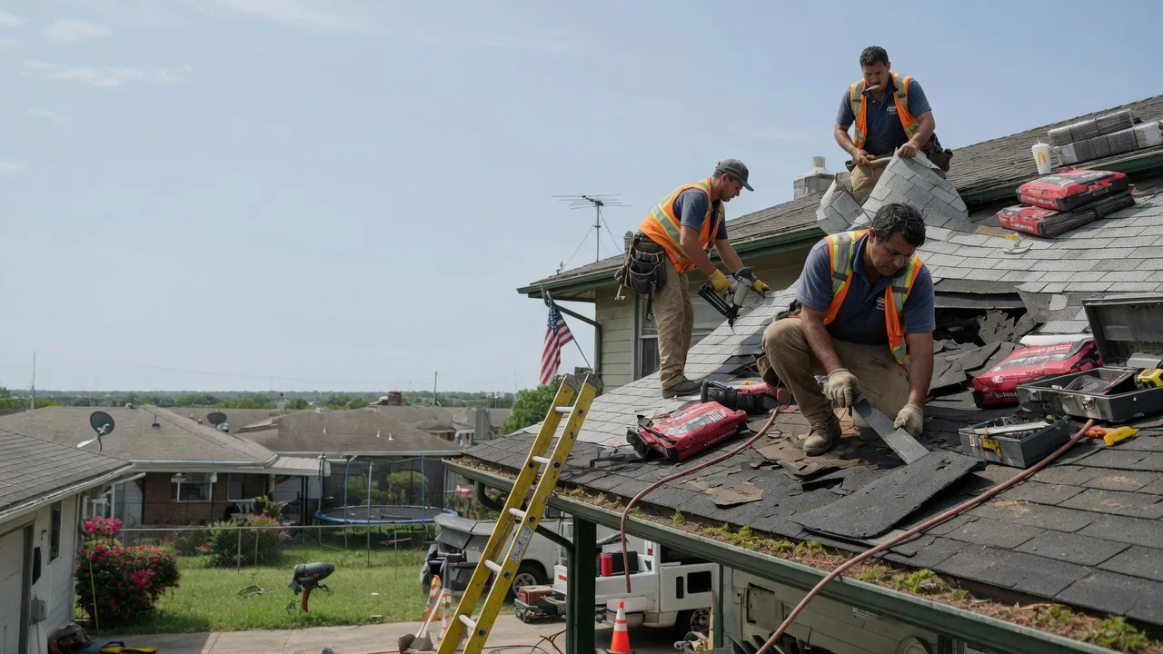 Roof Repair in Tennessee Colony, TX near me